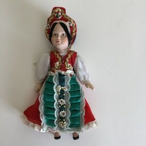 Collection Vintage Russian Porcelain Women Doll